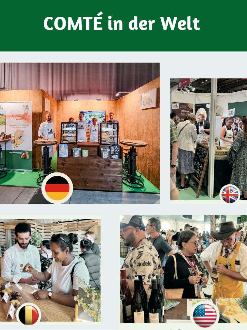 COMTÉ in der Welt