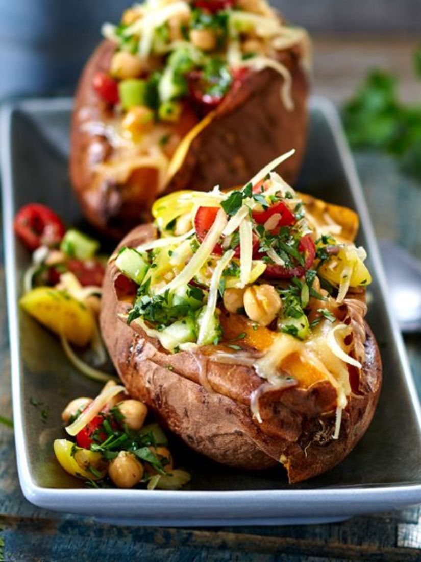 Rezept des Monats: Süsskartoffel-Kumpir mit COMTÉ
