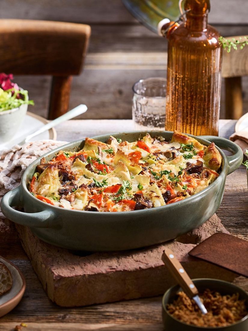 Rezept des Monats: Maultaschen, überbacken mit COMTÉ